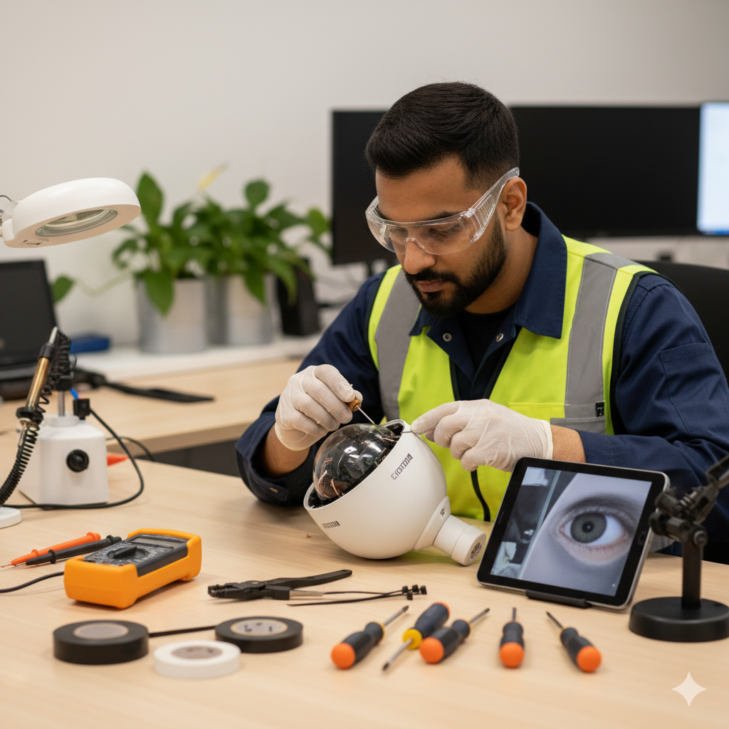 solivio solar and security system service'sCCTV Camera Repair Services image