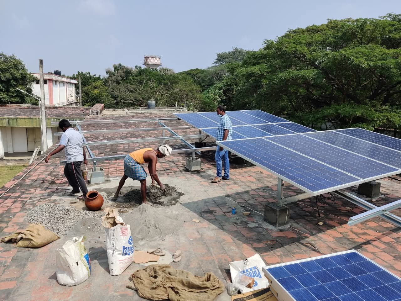 solivio solar and security system service's Tambaram Project image