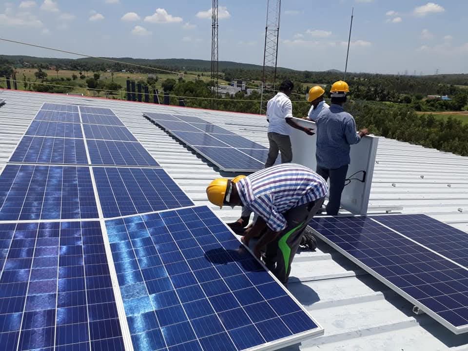 solivio solar and security system service's Tiruvallur Project image