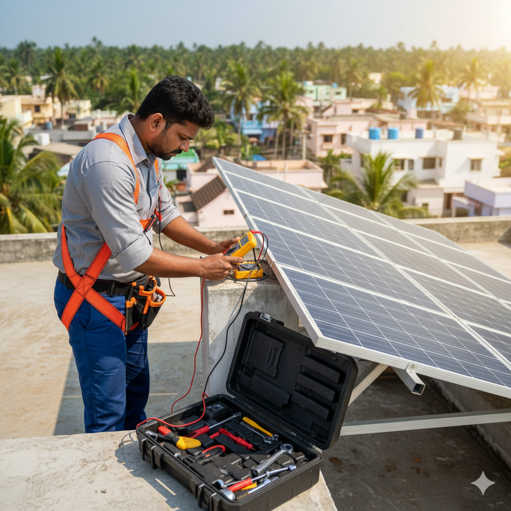 solivio solar and security system service's System repair Services image